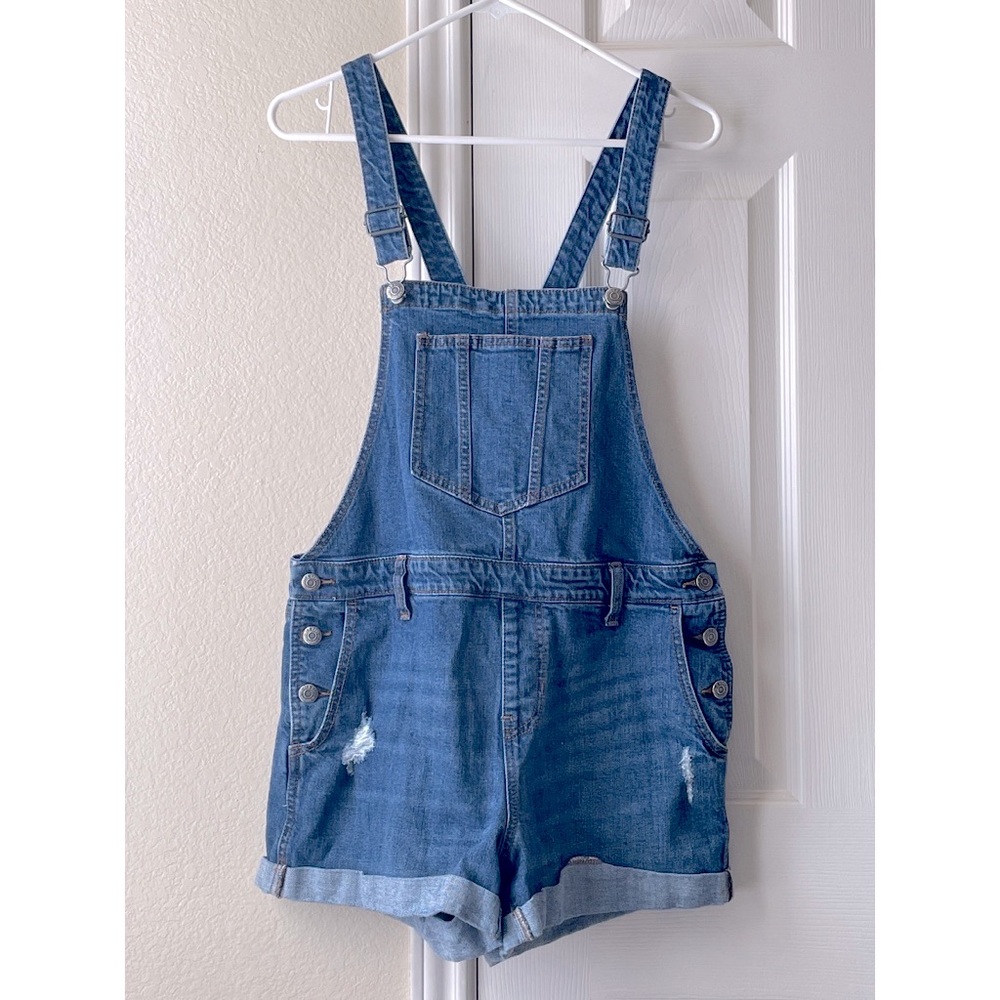 Old Navy Denim Overalls - Picture 3 of 8